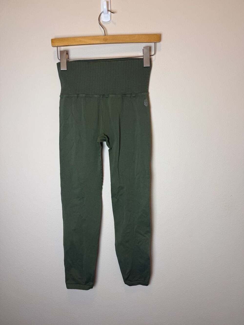 Free People The Way Home Leggings Size L Green Good Karma